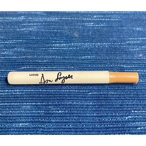 Vtg Advertising Novelty Pen Metal Pocket 3" Ladies Los Angeles CA 13B - Picture 1 of 3